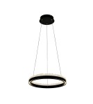 Pendant lamps circles - Zuma Line Regi BLACK MAT PD2304400R-MB Pendant. - product 1