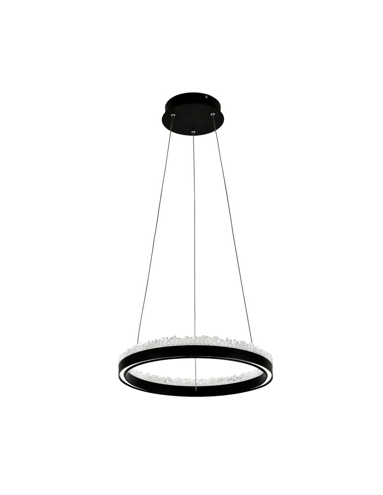 Pendant lamps circles - Zuma Line Regi BLACK MAT PD2304400R-MB Pendant. - product kolory-swiatla.pl 2