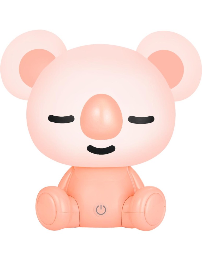 Children's table lamps - Zuma Line KOALA RED KDR-611-PK desk lamp - product kolory-swiatla.pl 1