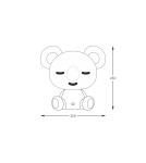 Children's table lamps - Zuma Line KOALA RED KDR-611-PK desk lamp - product 5