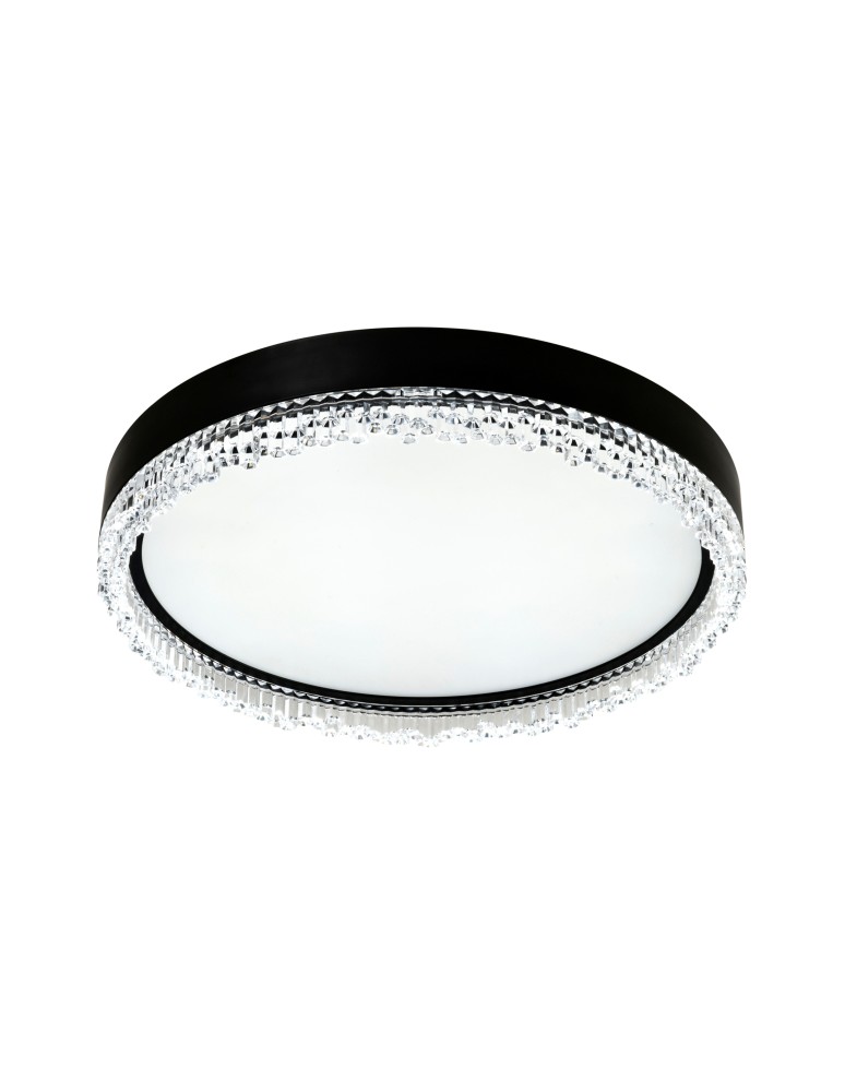 LED Plafonds - Zuma Line BLACK MAT FM2304400R-MB SUFFOLTAGE. - product kolory-swiatla.pl 1