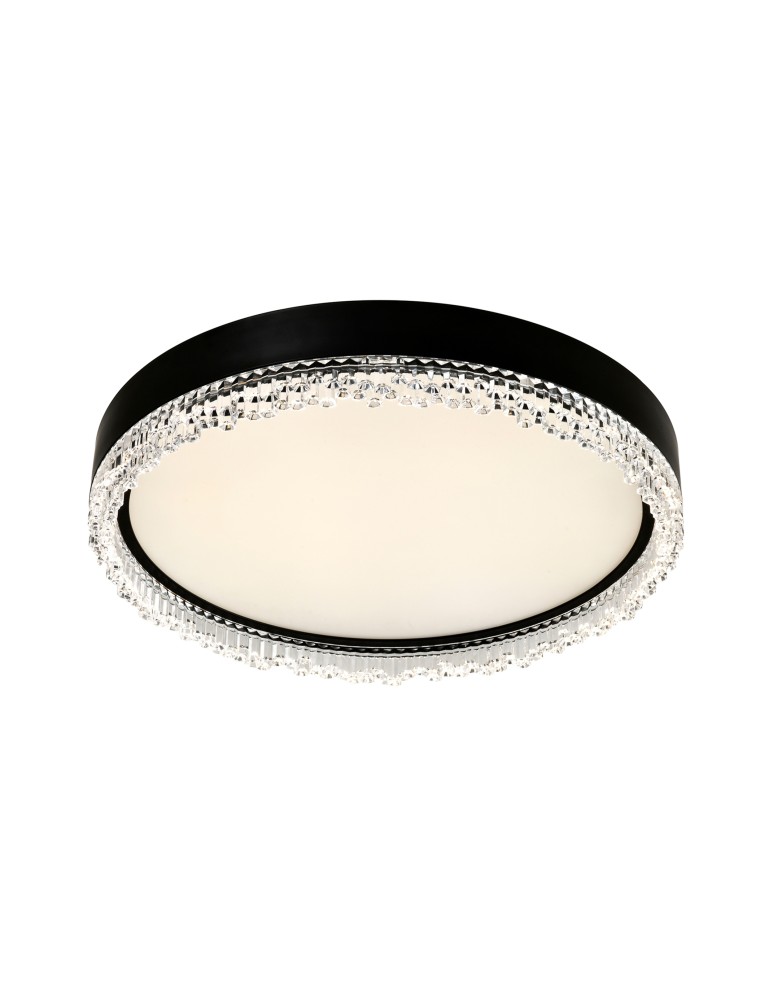 LED Plafonds - Zuma Line BLACK MAT FM2304400R-MB SUFFOLTAGE. - product kolory-swiatla.pl 3