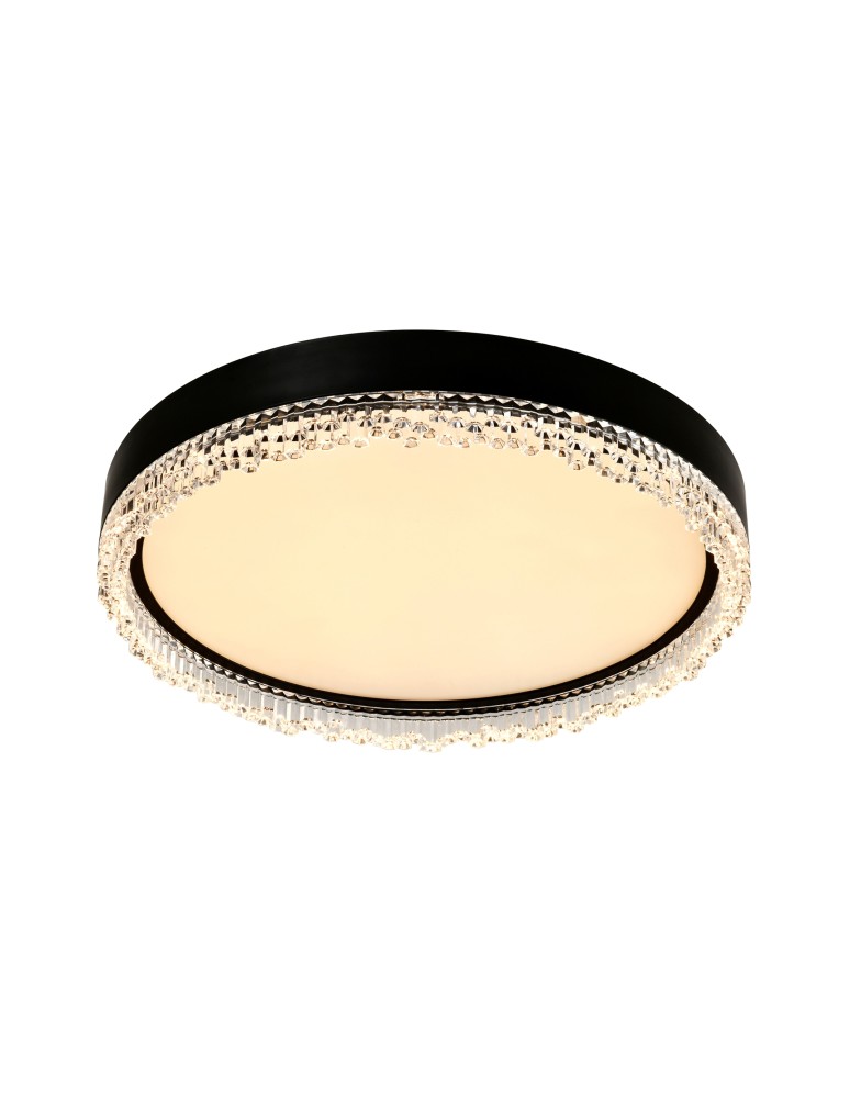LED Plafonds - Zuma Line BLACK MAT FM2304400R-MB SUFFOLTAGE. - product kolory-swiatla.pl 4