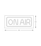 Decorative table lamps - Zuma Line NEON BLUE/RED FM-NLB39 SHINKIT - product 2