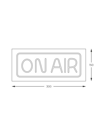 Zuma Line NEON NIEBIESKI/CZERWONY FM-NLB39 KINKIET - produkt 2