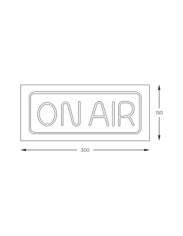 Zuma Line NEON NIEBIESKI/CZERWONY FM-NLB39 KINKIET - produkt 2