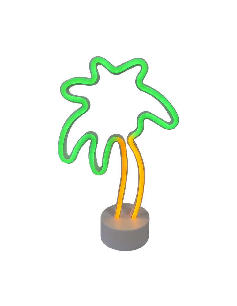 Children's table lamps - Zuma Line NEON GREEN/YELLOW FM-NB32 TABLE TOWER - product kolory-swiatla.pl 1