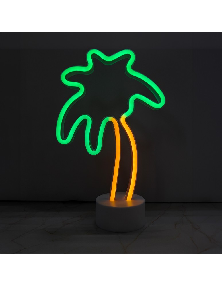 Children's table lamps - Zuma Line NEON GREEN/YELLOW FM-NB32 TABLE TOWER - product kolory-swiatla.pl 2
