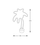 Children's table lamps - Zuma Line NEON GREEN/YELLOW FM-NB32 TABLE TOWER - product 3