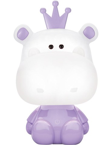 Zuma Line HIPOPOTAM FIOLET KDR-613B-PE desk lamp.