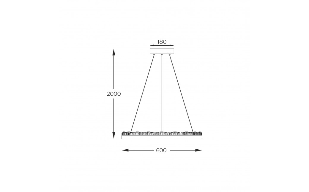 Zuma Line CZARNY MAT PD2304600R-MB WISZĄCA