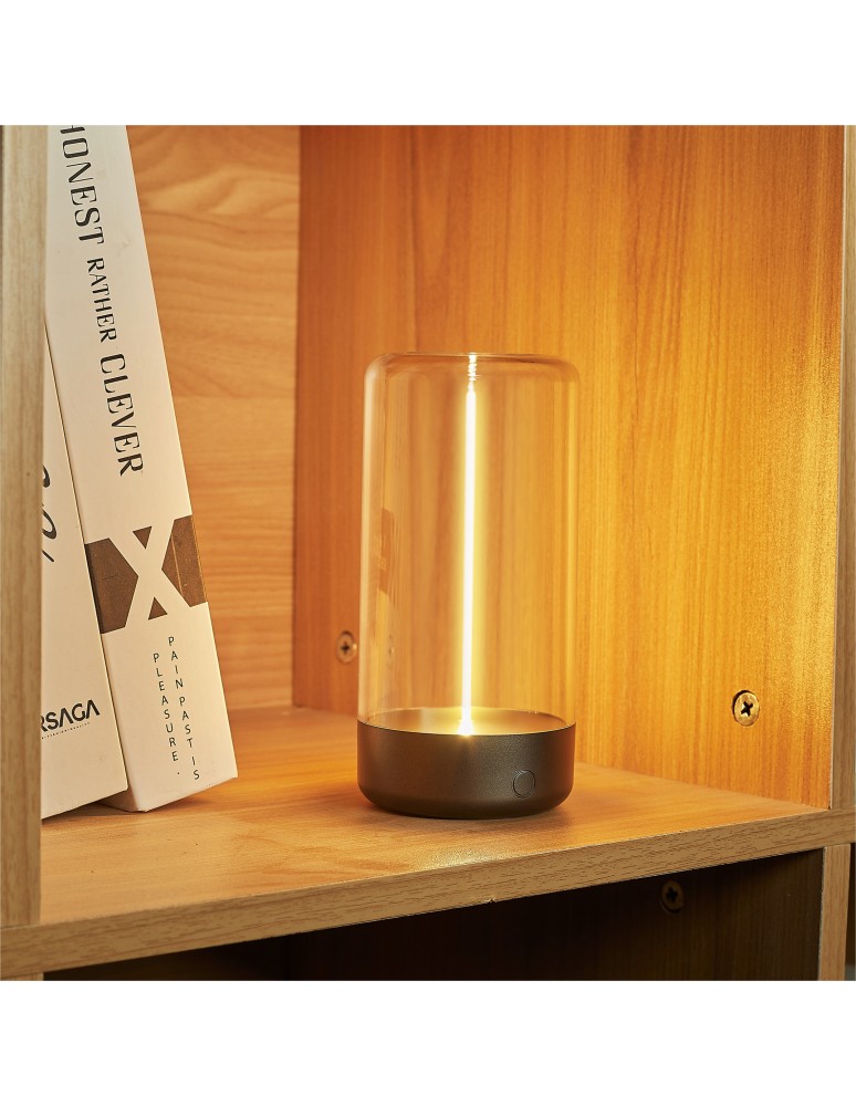 Portable garden lamps - Zuma Line ESTERNO GREY/DARK 1001 TABLE. - product kolory-swiatla.pl 3