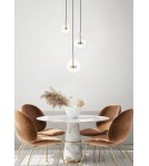Triple pendant lamps - Zuma Line ENCELADUS GOLDEN BRONZE/PRESENTANT P0428-03L-L4AC Pendant. - product 5