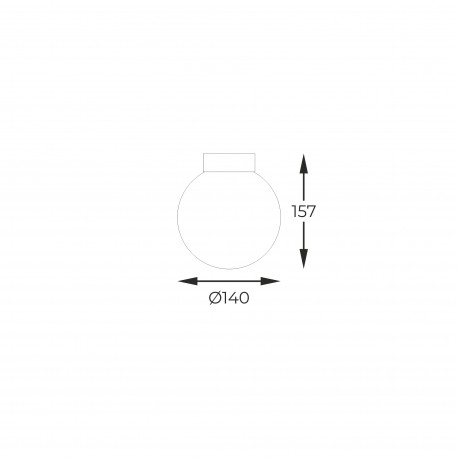 Zuma Line ARCTURUS CZARNY MAT C0574-01D-P7AA SUFITOWA