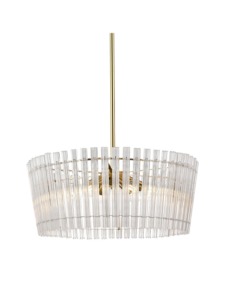 Glamour pendant lamps - Zuma Line BACH GOLD/DARK P0547-06H-F9AC Pendant. - product kolory-swiatla.pl 2