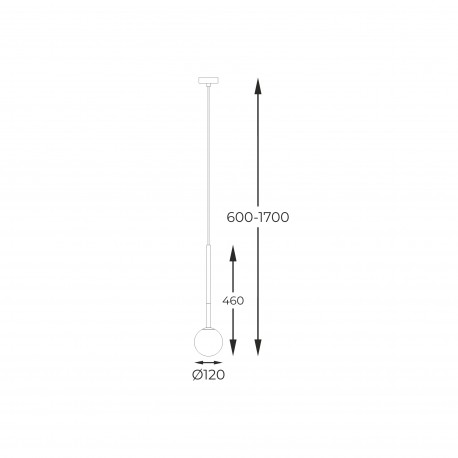 Zuma Line ARCTURUS CZARNY MAT/FRANCUSKIE ZŁOTO/SZKŁO CHROM P0574-01F-SDFZ WISZĄCA