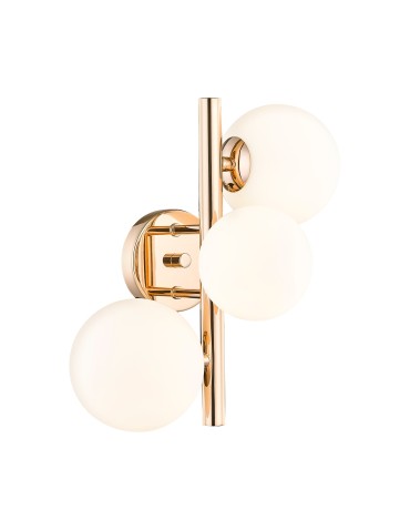 Zuma Line MOLECULE FRENCH GOLD/MATTE OPAL W0454-03U-F7AA CINKIT.