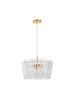 Zuma Line BACH ZŁOTY/PRZEZROCZYSTY P0547-05H-F9AC WISZĄCA