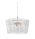 Glamour pendant lamps - Zuma Line BACH GOLD/DARK P0547-05H-F9AC Pendant. - product 2