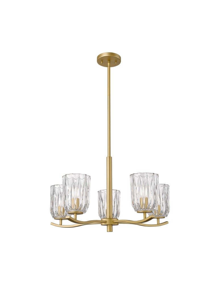 5-point chandeliers - Zuma Line TAZZA GOLD/DARK P0590-05B-V7AC Pendant. - product kolory-swiatla.pl 1
