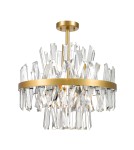 Ceiling lamps with crystals - Zuma Line CONSTANTINOPLE ANTIQUE GOLD/PRESENTANT C0567-08C-7GAC SUSPENSION SURFIT - product 1