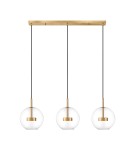 Pendant lamps on a strip - Zuma Line ENCELADUS GOLDEN BRONZE/PRESENTANT P0428-03J-L4AC Pendant. - product 1