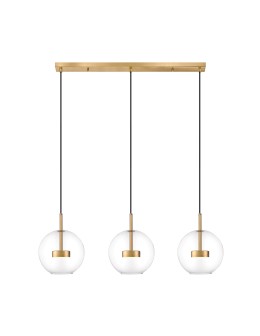 Zuma Line ENCELADUS ZŁOTY BRĄZ/PRZEZROCZYSTY P0428-03J-L4AC WISZĄCA