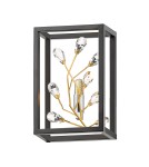 Glamour wall lamps - Zuma Line SPRING GOLD/Black Matte/Transparent W0578-01A-B5TF KINKIET. - product 1