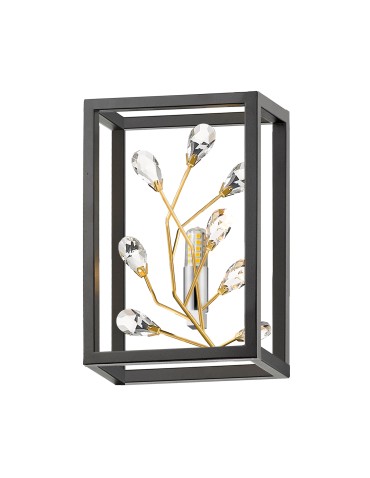 Zuma Line SPRING GOLD/Black Matte/Transparent W0578-01A-B5TF KINKIET.