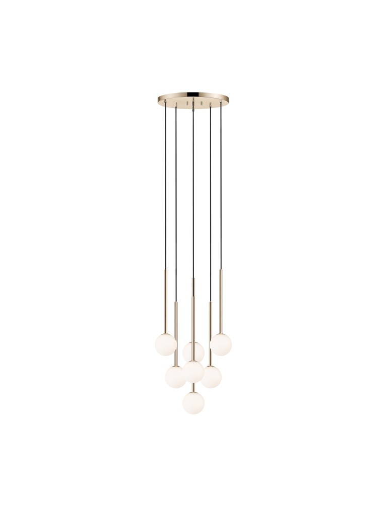 Pendant lamps spheres - Zuma Line ARCTURUS FRENCH GOLD P0574-07F-F7AA ARCTURUS. - product kolory-swiatla.pl 1