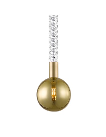 Zuma Line MIDA BRUSHED brass/GOLD GLASS P0583-01A-2GHF Pendant. - product 2