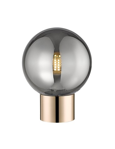 Zuma Line ARCTURUS FRENCH GOLD/ CHROME GLASS T0454-01A-F7FZ TABLE T0454-01A-F7FZ.