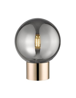 Zuma Line ARCTURUS FRENCH GOLD/ CHROME GLASS T0454-01A-F7FZ TABLE T0454-01A-F7FZ.