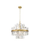 Glamour pendant lamps - Zuma Line CONSTANTINOPLE ANTIQUE GOLD/PRESENTANT P0567-08C-7GAC Pendant. - product 1