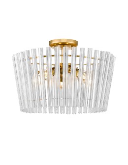 Zuma Line BACH ZŁOTY/PRZEŹROCZYSTY C0547-05H-F9AC SUFITOWA