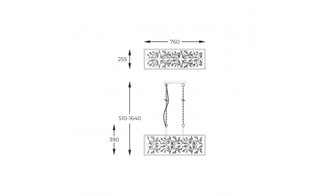 Zuma Line SPRING ZŁOTY/CZARNY MAT/PRZEZROCZYSTY P0578-06C-P7TF WISZĄCA