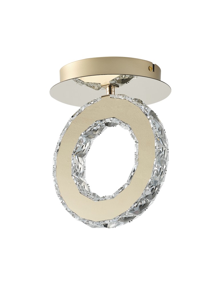 Gold ceiling lamps - Zuma Line GIRONA GOLD MX3713-1-3GT SUFFIT. - product kolory-swiatla.pl 1