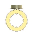 Gold ceiling lamps - Zuma Line GIRONA GOLD MX3713-1-3GT SUFFIT. - product 5