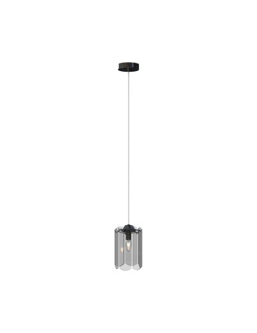 Zuma Line NIRA BLACK CHROME/DARK GLASS MD3523-1-EBCN Pendant.