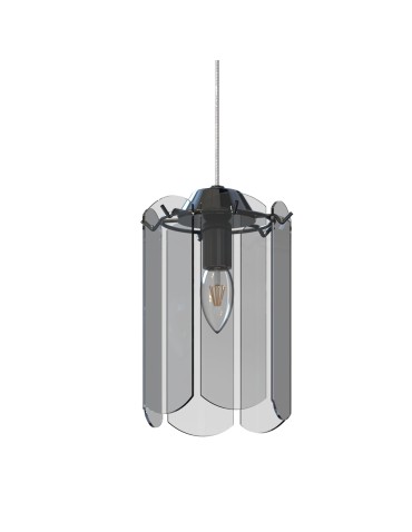 Zuma Line NIRA BLACK CHROME/DARK GLASS MD3523-1-EBCN Pendant. - product 2