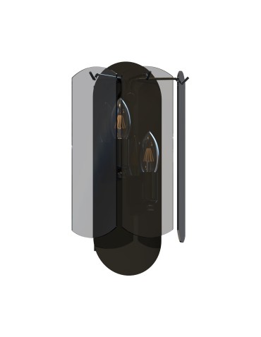 Zuma Line NIRA BLACK CHROME/DYMIONE GLASS MB3523-2-EBCN SHINKIT. - product 2