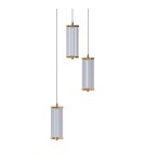 Triple pendant lamps - Zuma Line CALLY GOLD MD3147-3A-3GT Pendant. - product 2