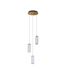 Triple pendant lamps - Zuma Line CALLY GOLD MD3147-3A-3GT Pendant. - product 4