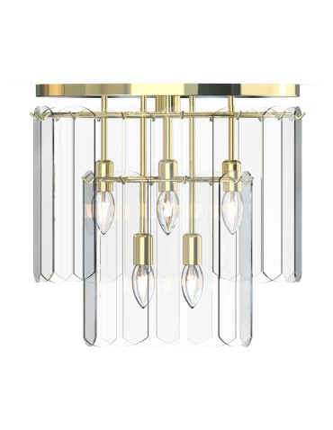Zuma Line NIRA GOLD/ TRANSLATED GLASS MX3523-8M-EGN SUSPENSOR - product 2