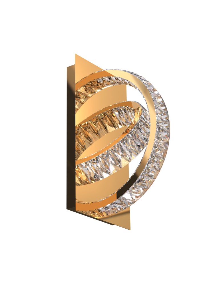 Glamour wall lamps - Zuma Line TULA GOLD MX3274-2-3GT KINKIET. - product kolory-swiatla.pl 2