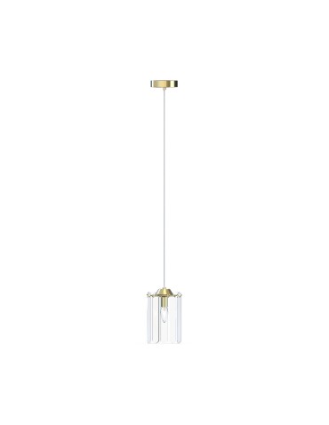 Zuma Line NIRA GOLDEN/Transparent Glass MD3523-1-EGN Pendant.