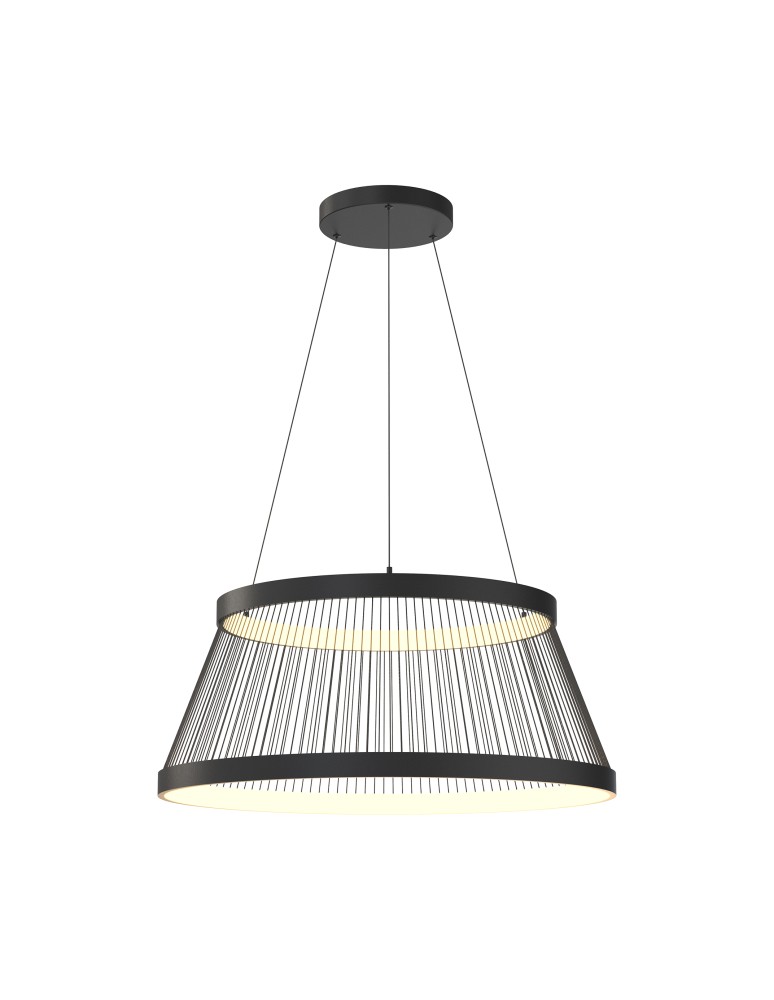 LED pendant lamps - Zuma Line BALU BLACK MD3328-2M-3BT Pendant. - product kolory-swiatla.pl 3