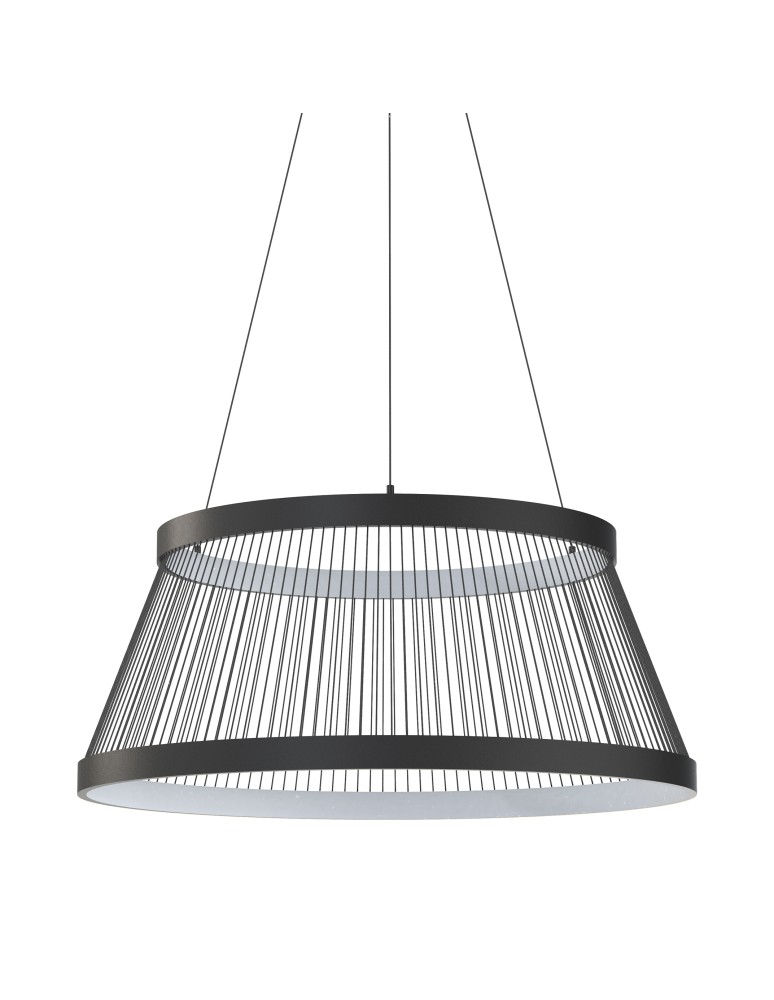 LED pendant lamps - Zuma Line BALU BLACK MD3328-2M-3BT Pendant. - product kolory-swiatla.pl 4