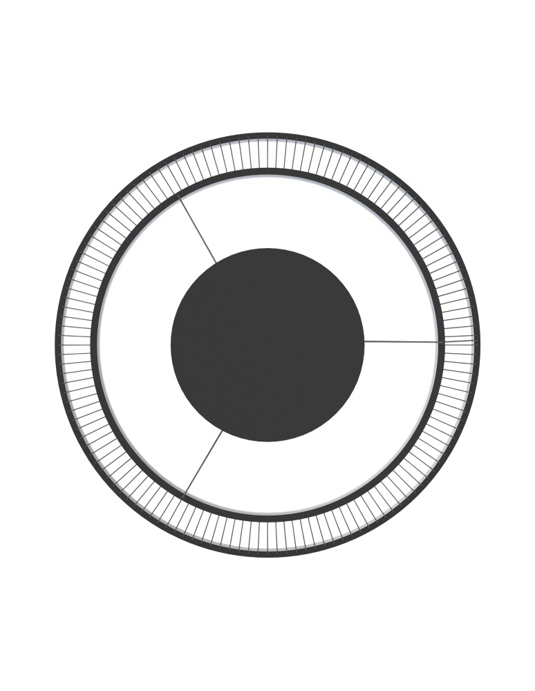 LED pendant lamps - Zuma Line BALU BLACK MD3328-2M-3BT Pendant. - product kolory-swiatla.pl 6