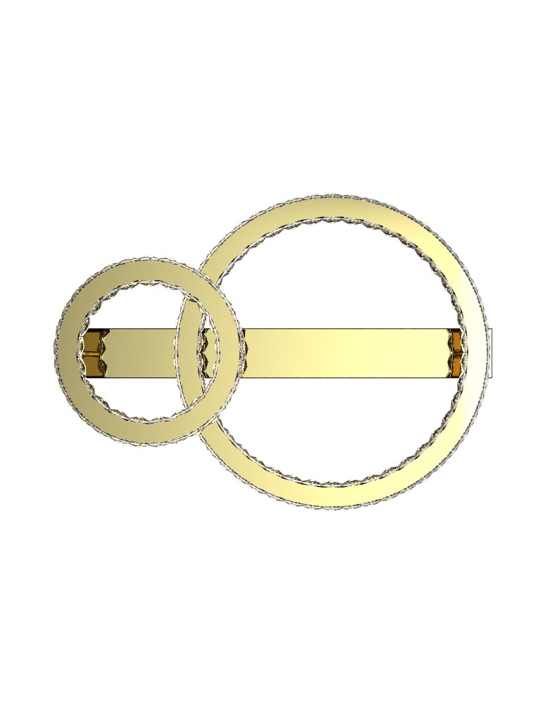 Ceiling lamps with crystals - Zuma Line GIRONA GOLD MX3713-2-3GT SUFFIT. - product kolory-swiatla.pl 5